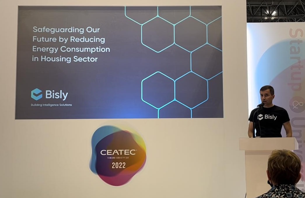 Bisly participates in CEATEC, Japan's largest technology fair