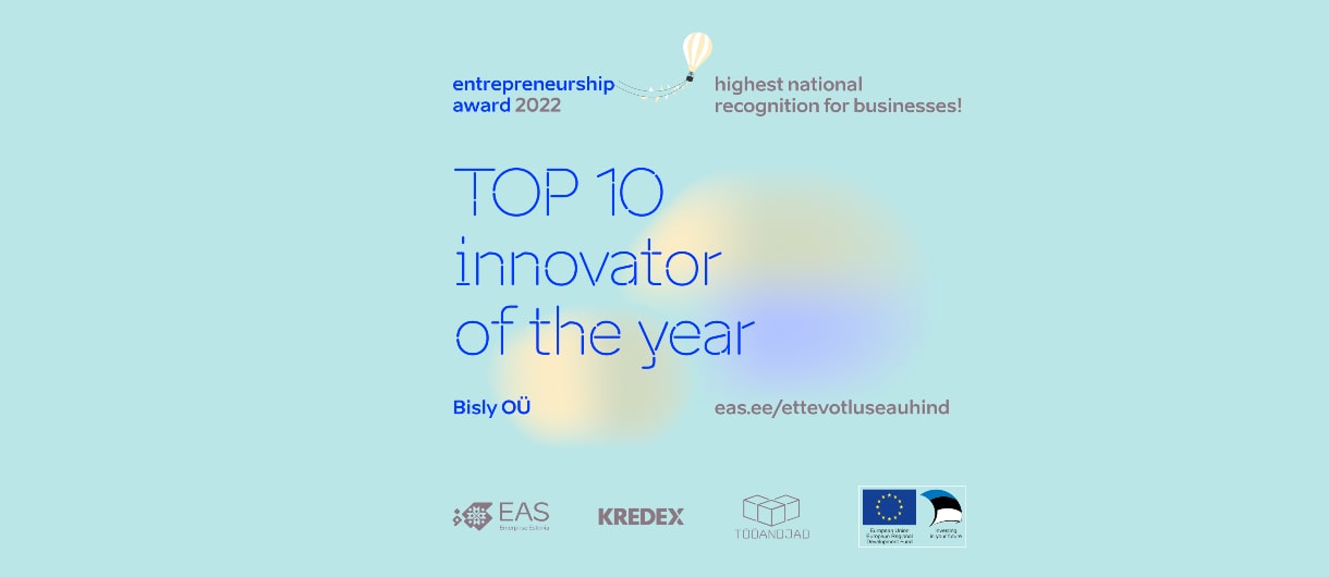 Bisly Made the TOP 10 at the "Entrepreneurship Award 2022" Competition