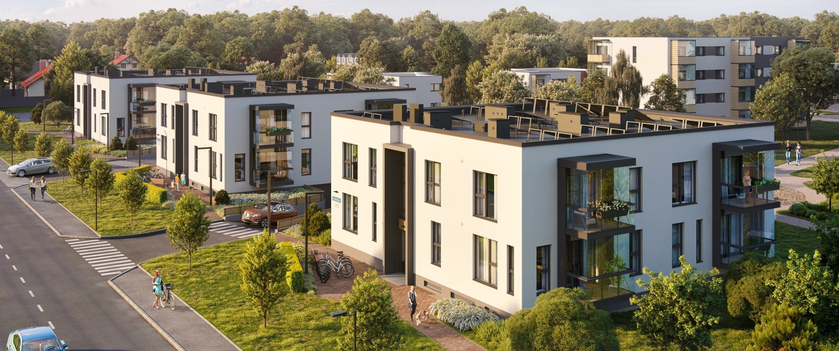 New smart homes in Pärnaõue – the building of Bonava Premium Star homes has officially begun