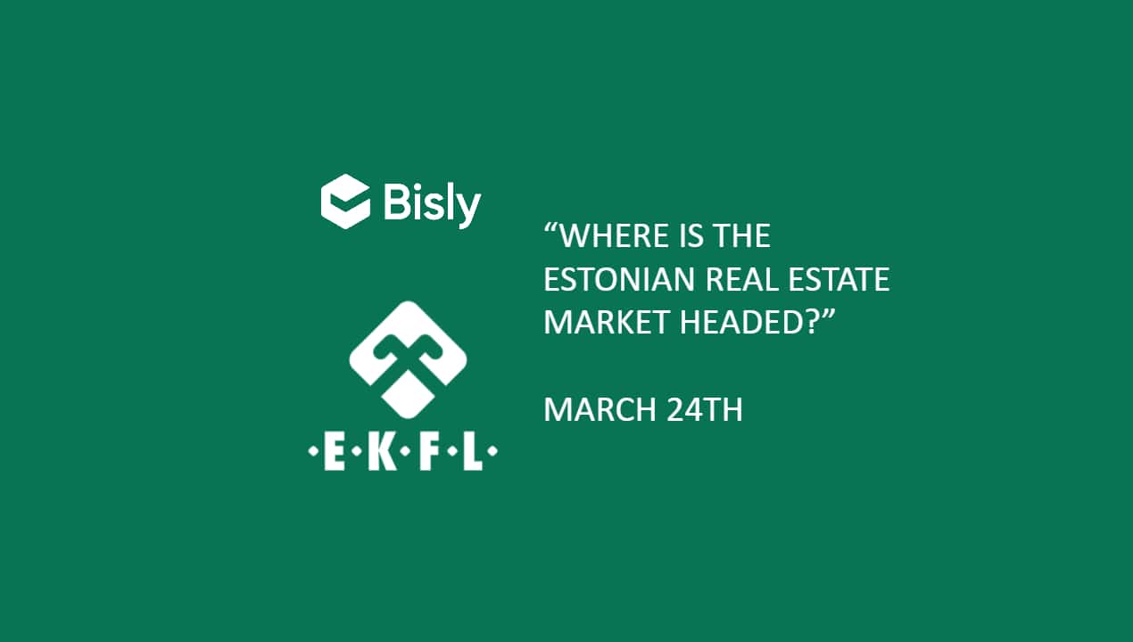 Image - Bisly is participating in the real estate conference “Where is the Estonian real estate market headed?”