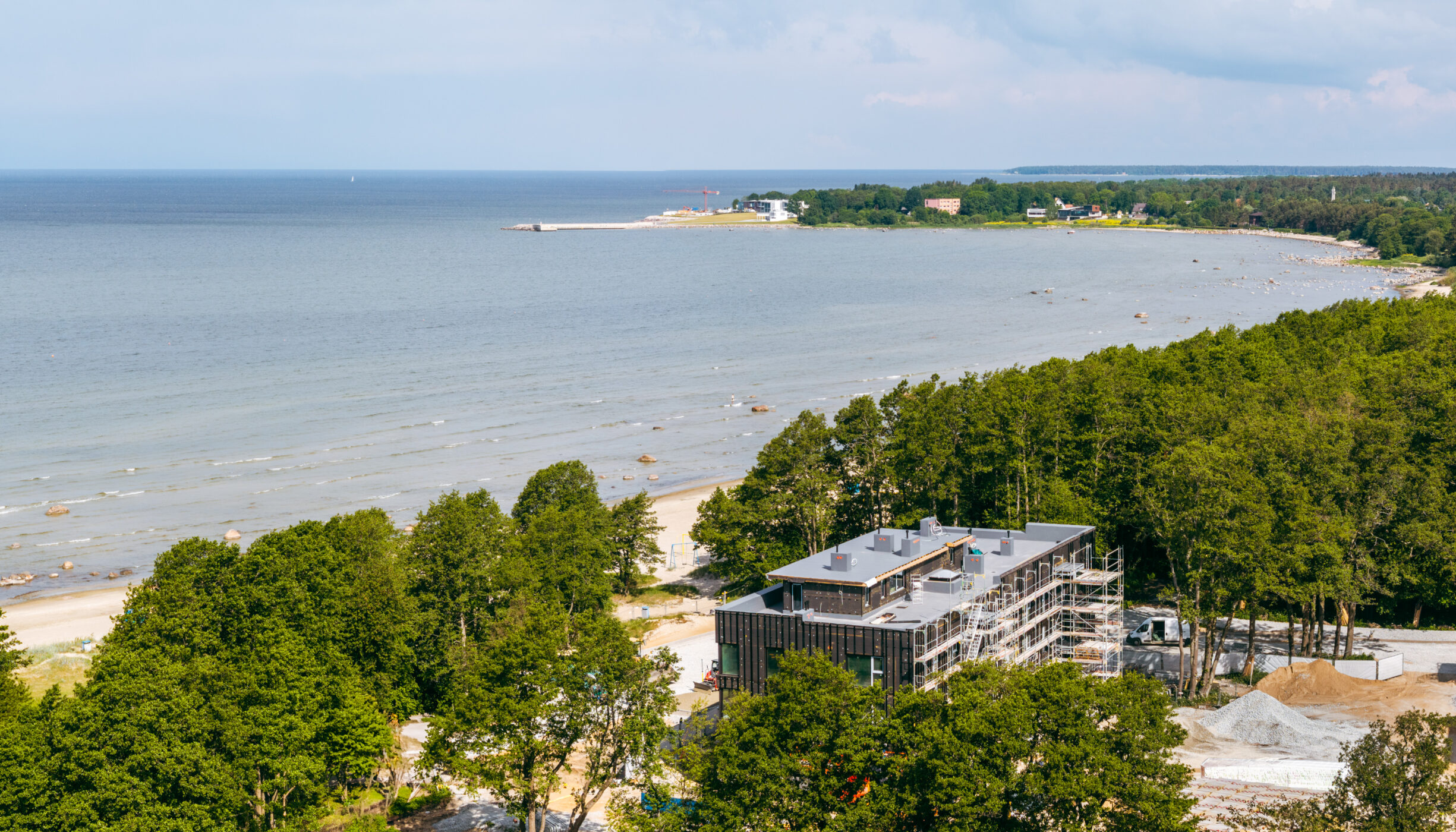 Riviera Viimsi project, by the beach in the Viimsi area of the capital Tallinn, Estonia